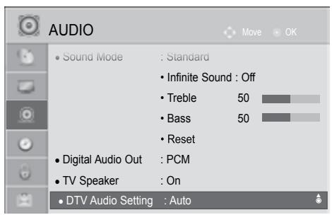 LG 47LD450 - DTV AUDIO SETTING (IN DIGITAL MODE ONLY) - 1