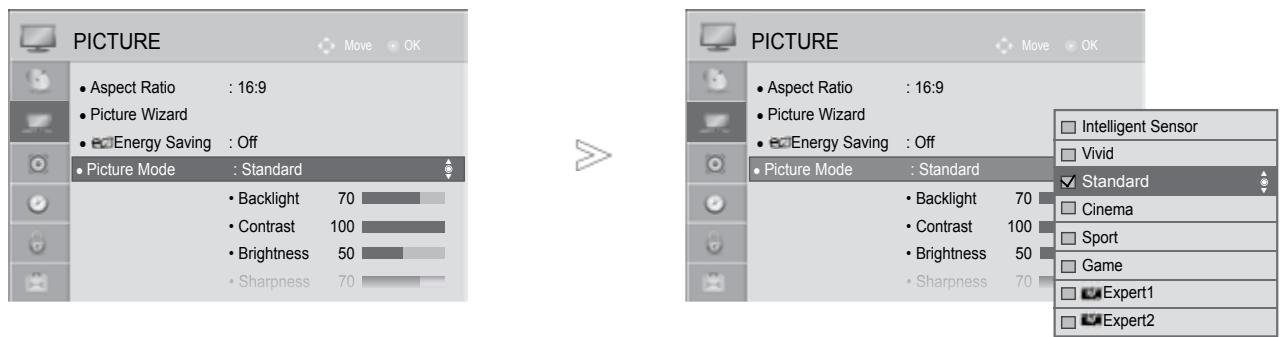 LG 47LD450 - Picture Mode-Preset - 1