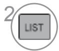 LG 47LD450 - Paging through a programme list - 2