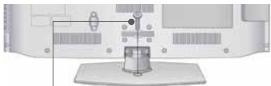 LG 47LD450 - ATTACHING THE TV TO A DESK (Only 32/37/42LD4***) - 1