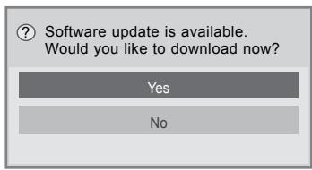 LG 47LD450 - ■ When setting "Software Update" - 1