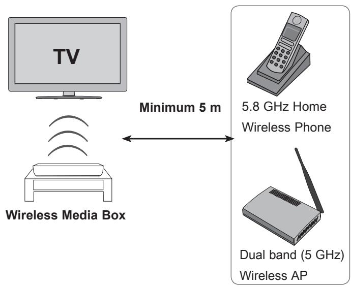 LG AN-WL100E - RECEPTION PROBLEMS DUE TO INTERFERENCE - 1