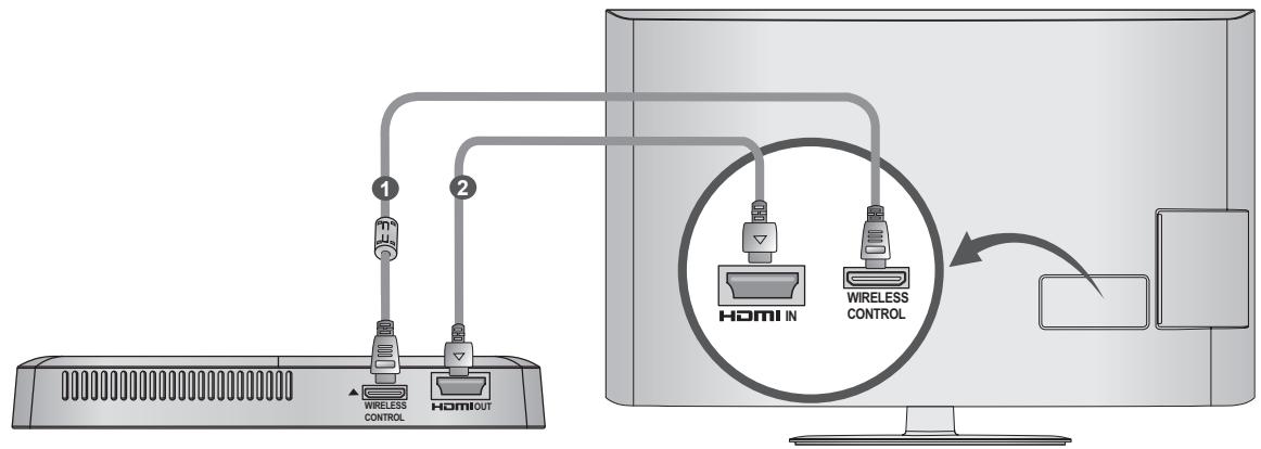LG AN-WL100E - CONNECTING TO THE TV - 1