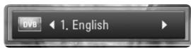 LG BDT590 - Selecting DTV subtitle language - 1