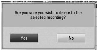 LG BDT590 - Canceling a timer recording - 1