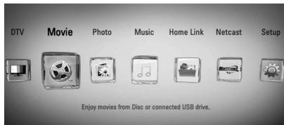 LG BDT590 - Playing content contained in the external hard disk drive - 1
