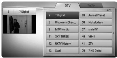 LG BDT590 - Editing Programme List (Channel Edit) - 1