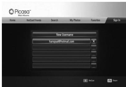 LG BDT590 - Signing in with your account - 2