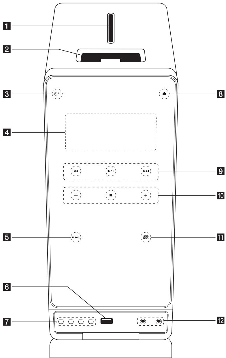 LG FB166 - Front panel - 1