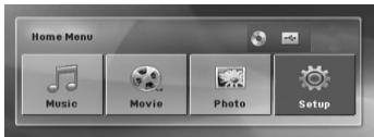 LG FB166 - Using the Home Menu - 1