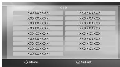 LG FB166 - OSD Initial language settings - Optional - 1