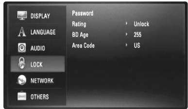 LG HB754CB - [LOCK] Menu (Parental Control) - 1