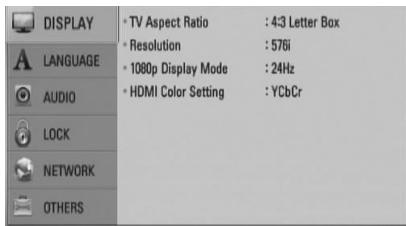 LG HB805PH - Resolution Setting - 1
