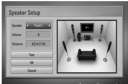 LG HB805PH - Speaker Setup - 1