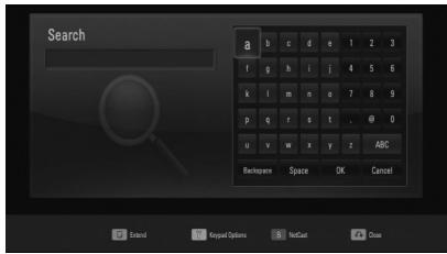 LG HB805PH - Searching videos - 1