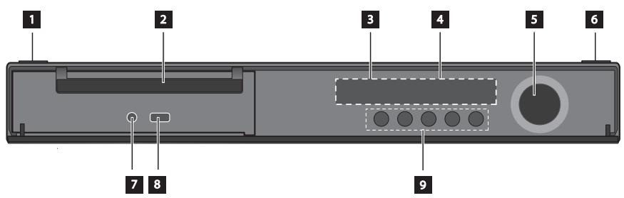 LG HB805PH - Front panel - 2