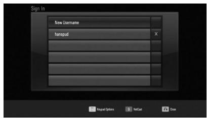 LG HB905PA - Sign in with your YouTube account - 1