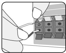 LG HB965TZ - Attaching the speakers to the player - 1