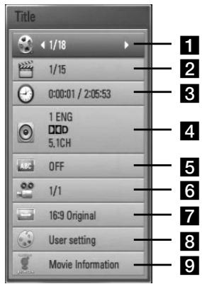 LG HB965TZ - Displaying content information on-screen - 1