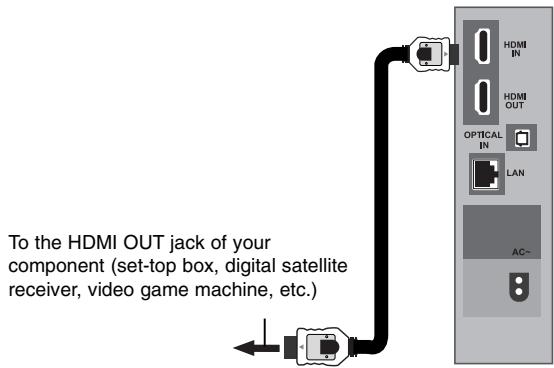 LG HB994PK - Using HDMI IN jack - 1