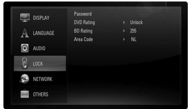 LG HB994PK - [LOCK] Menu (Parental Control) - 1