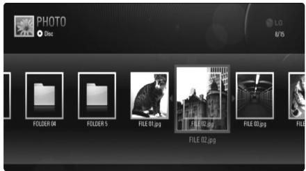 LG HB994PK - Viewing a photo - 1