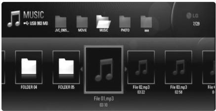 LG HB994PK - Listening to a music - 1