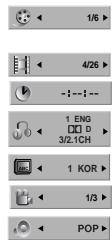 LG HT32S - Displaying Disc Information - more you can do - 1