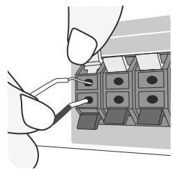 LG HT564DG - Attaching the speakers to the DVD receiver - 1