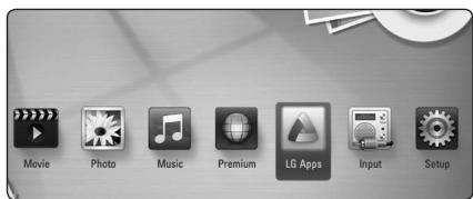 LG HX906SX - Using the LG Apps - 1