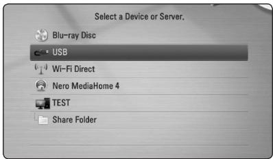 LG HX906SX - Playback content in the USB device - 2