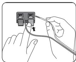 LG HX906TA - Attaching the speakers to the player - 2