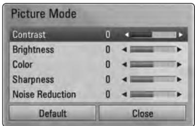 LG HX906TA - Setting the [User] option - 1