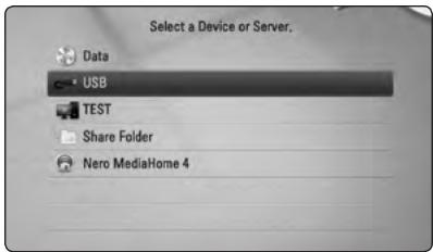 LG HX906TA - Playback content in the USB device - 2
