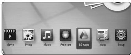 LG HX966CZ - Using the LG Apps - 1