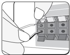 LG HX966CZ - Attaching the speakers to the player - 1