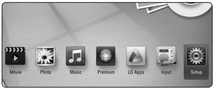 LG HX966CZ - Adjust the Setup Settings - 1