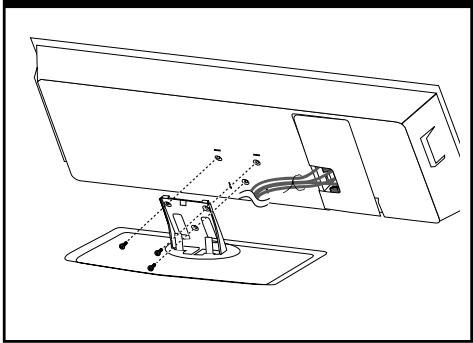 LG HX995TZ - Assembling the player with stand - 5