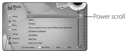 LG HX996TS - Enjoying iPod on the screen - 2