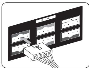 LG HX996TS - Attaching the speakers to the player - 1