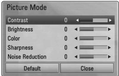 LG HX996TS - Setting the [User] option - 1