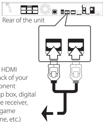 LG HX996TS - HDMI IN 1/2 connection - 1