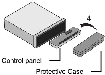 LG LAC5800RN - Detaching the control panel - 3