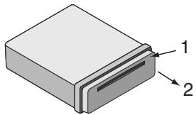 LG LAC5800RN - Detaching the control panel - 1