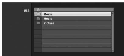 LG RCT689H - Playback content in the USB device - 3