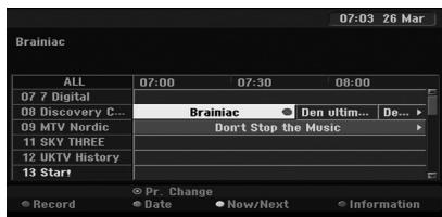 LG RCT689H - Timer Recording with Program Guide - 1