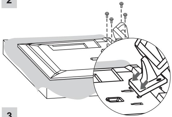 LG 42LM760S - Attaching the stand - 21