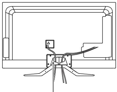 LG 42LM760S - Tidying cables - 3