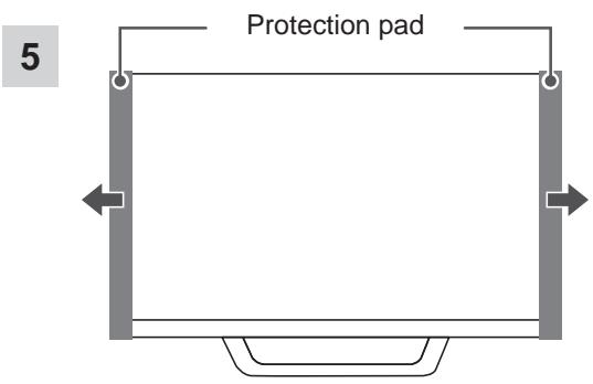 LG 42LM760S - Attaching the stand - 5
