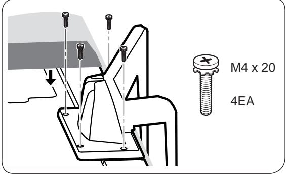 LG 42LM760S - Attaching the stand - 15